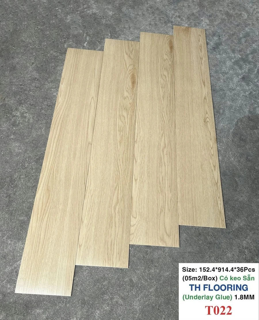 TH Floor T022 Adhesive Vinyl Flooring