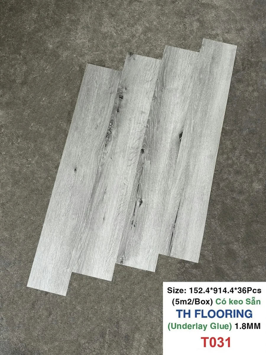 TH Floor T031 Adhesive Vinyl Flooring