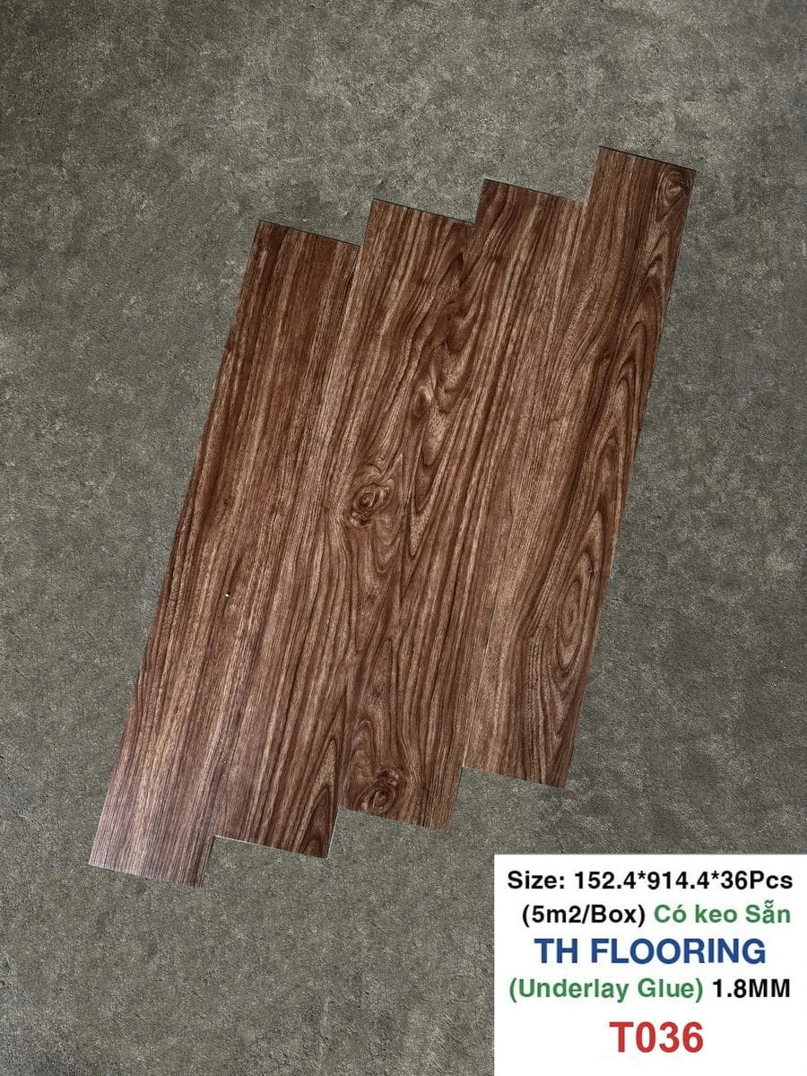 TH Floor T036 Adhesive Vinyl Flooring