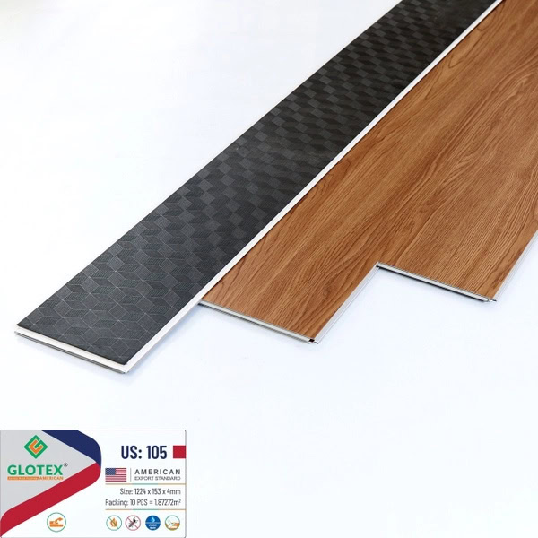 Sàn nhựa hèm khóa Glotex US105