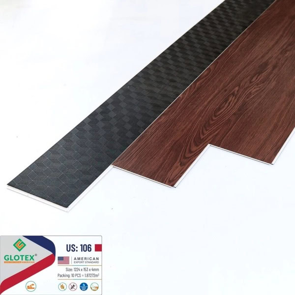 Sàn nhựa hèm khóa Glotex US106