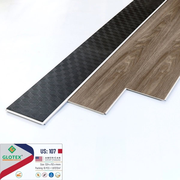 Sàn nhựa hèm khóa Glotex US107