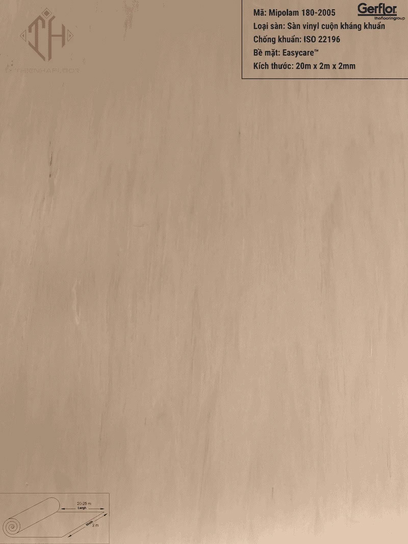 Gerflor Mipolam 180-2005 Antibacterial Vinyl Flooring