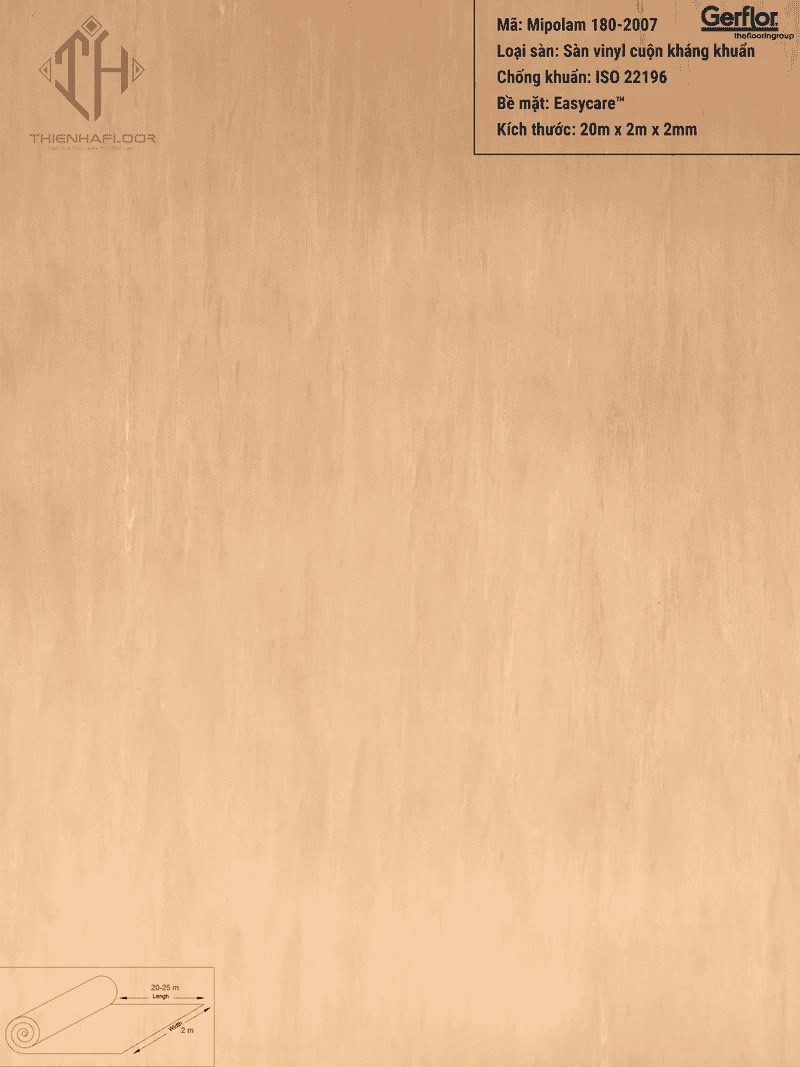 Gerflor Mipolam 180-2007 Antibacterial Vinyl Flooring