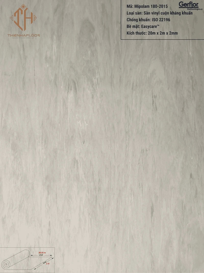 Gerflor Mipolam 180-2015 Antibacterial Vinyl Flooring