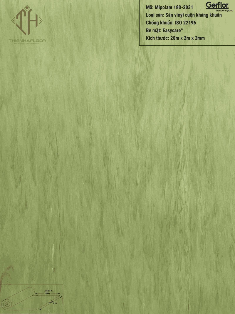Gerflor Mipolam 180-2031 Antibacterial Vinyl Flooring