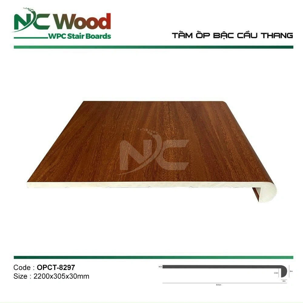 NC Wood 8297 Stair Riser Wall Panel