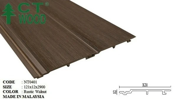 NTWood NT0401 Wood-Plastic Wall Panel