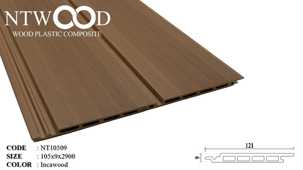 NTWood NT10509 Wood-Plastic Wall Panel