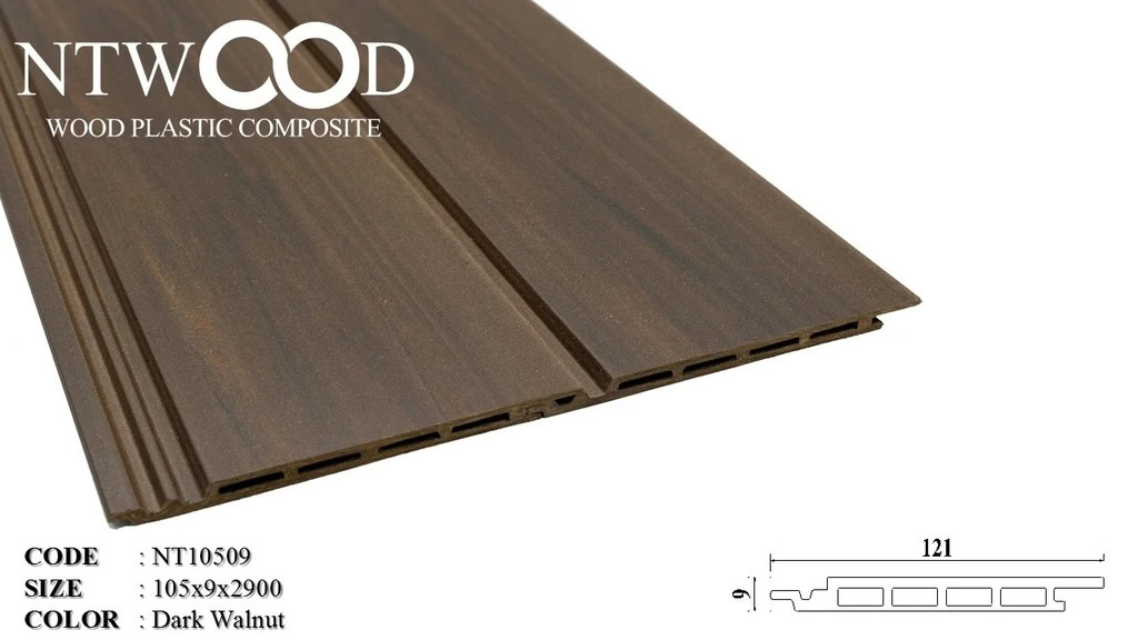 NTWood NT10509 Wood-Plastic Wall Panel