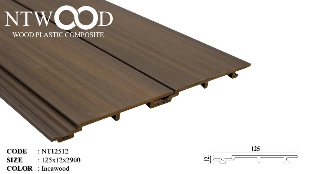 NTWood NT12512 Wood-Plastic Wall Panel