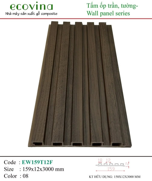 Ecovina EW159T12F 08 Corrugated Wall Panel