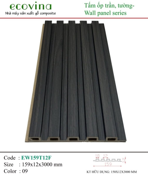 Ecovina EW159T12F 09 Corrugated Wall Panel