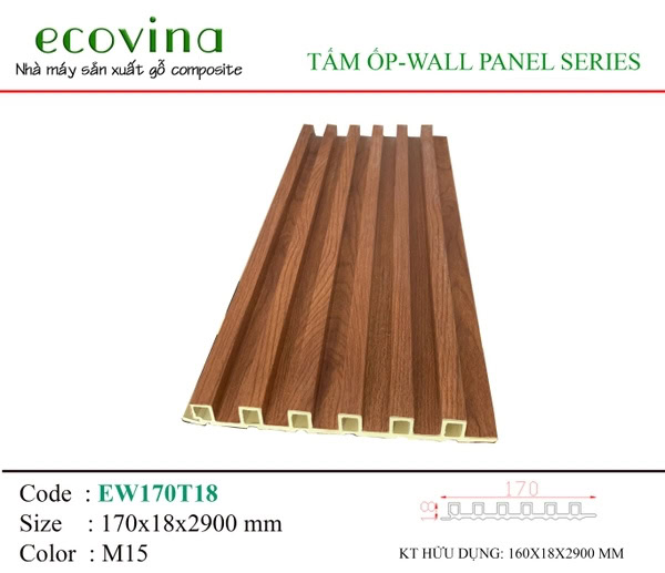 Ecovina EW170T18 M15 Wave Wall Panel