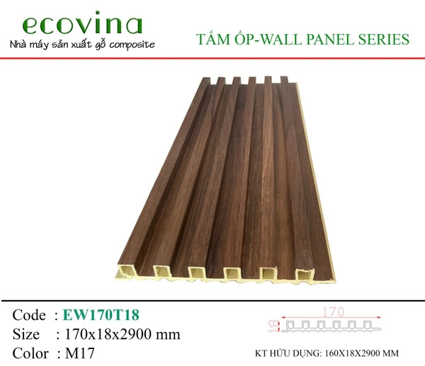 Ecovina EW170T18 M17 Wave Wall Panel