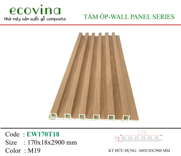 Ecovina EW170T18 M19 Wave Wall Panel