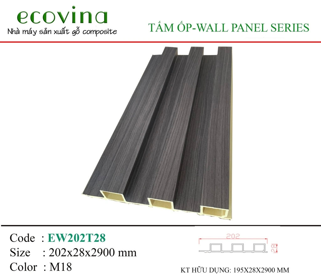 Ecovina EW202T28 M18 Wave Wall Panel
