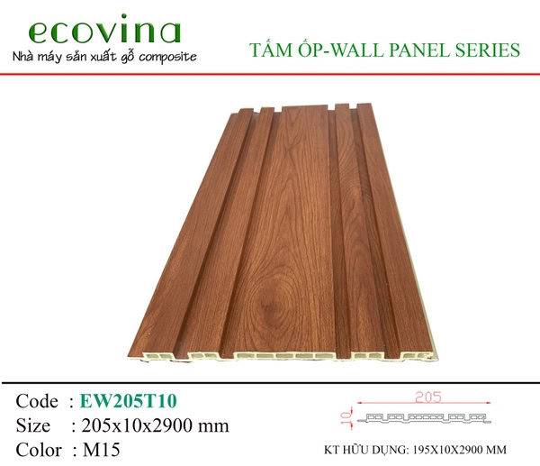 Ecovina EW205T10 M15 Wave Wall Panel