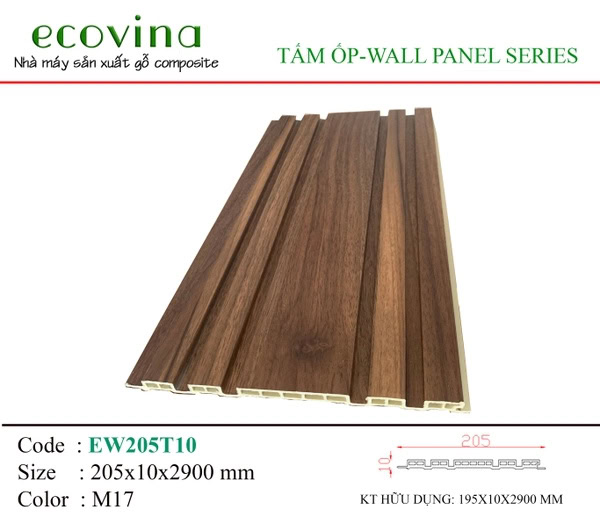 Ecovina EW205T10 M17 Wave Wall Panel