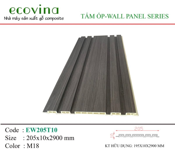Ecovina EW205T10 M18 Corrugated Wall Panel