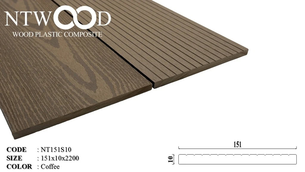 Thanh đa năng ngoài trời NTWood NT151S10 Coffee