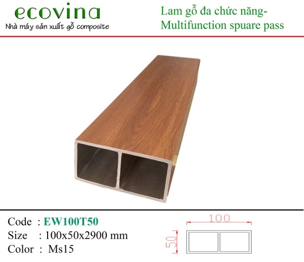 Ecovina EW100T50 MS15 Column Batten