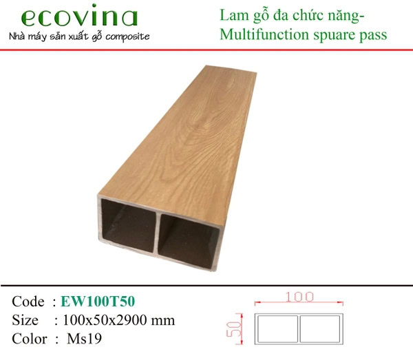Ecovina EW100T50 MS19 Column Lam Beam