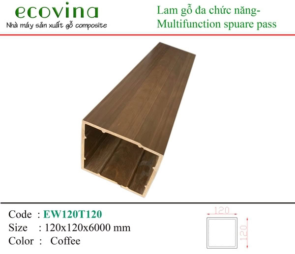 Ecovina EW120T120 Coffee Column Trim