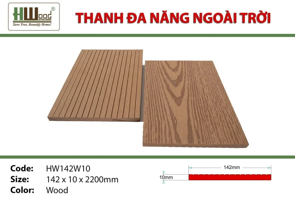 Thanh đa năng ngoài trời Hwood HW142W10