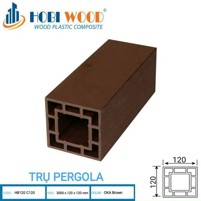 Pergola Post Hobi Wood HB120-C120