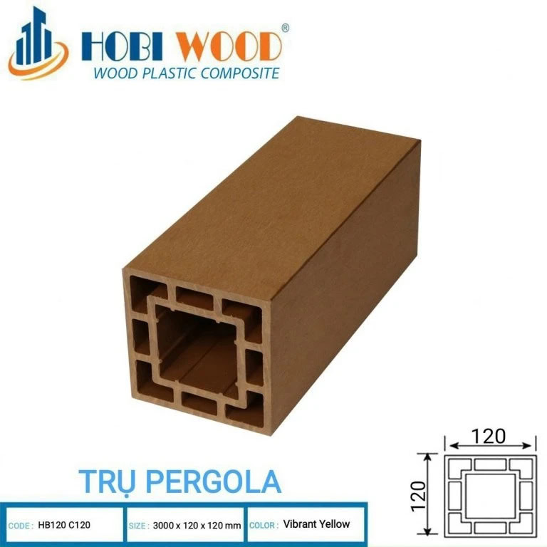 Pergola Post Hobi Wood HB120-C120