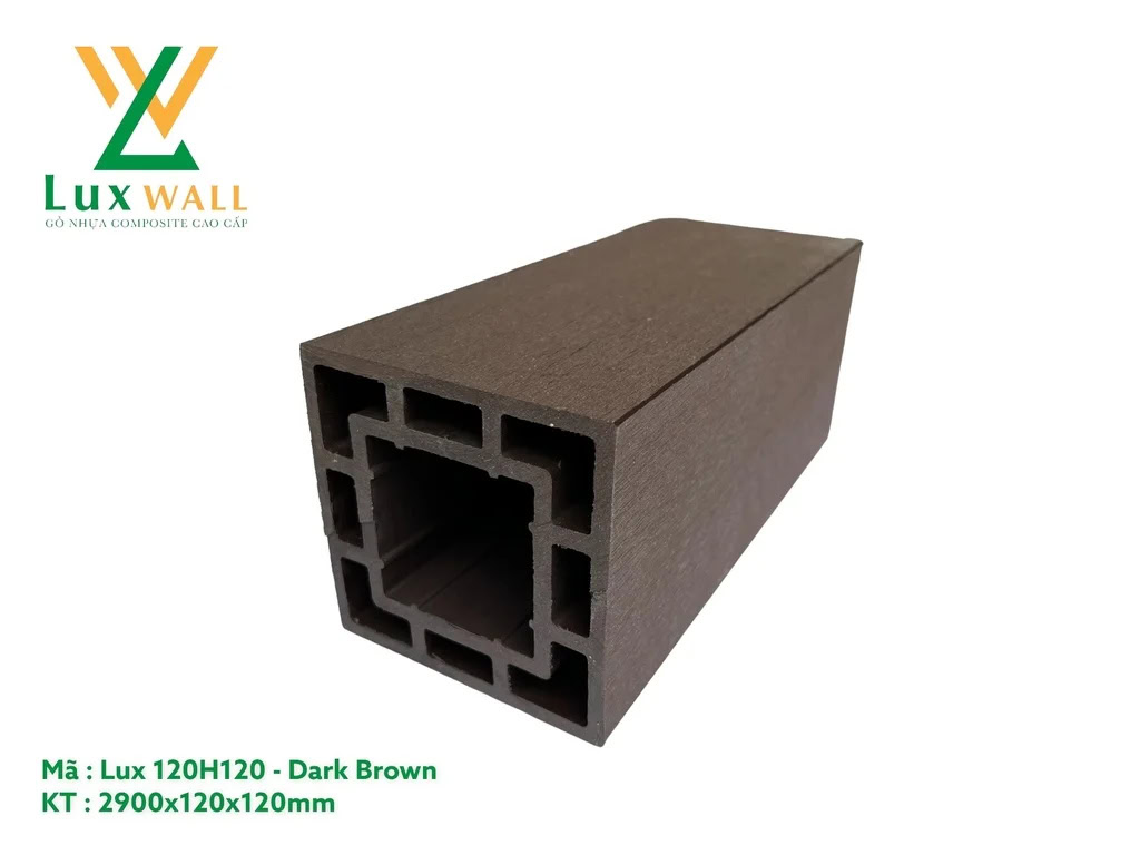 Pergola Post Luxwall LUX120H120 Dark Brown