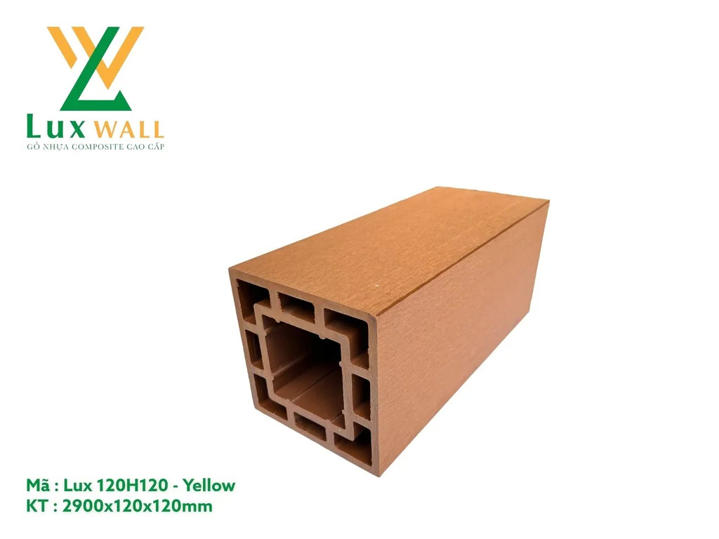Pergola Post Luxwall LUX120H120 Yellow