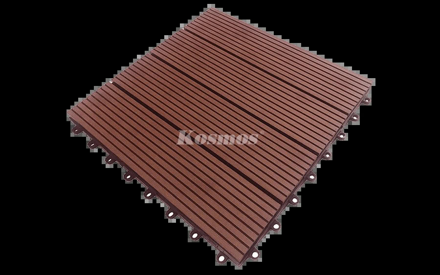 Vỉ gỗ nhựa Koswood VSVI300 Copper Brown