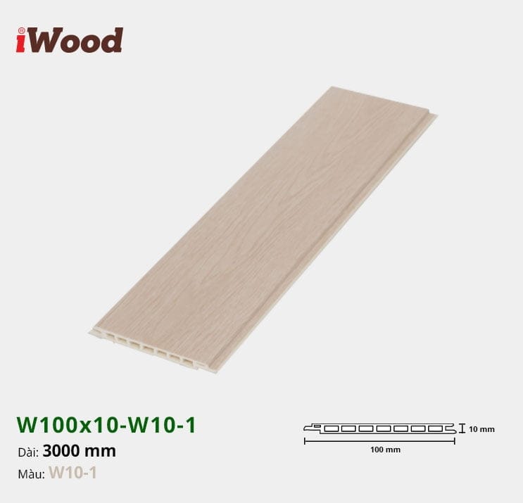 Tấm ốp iWood W100x10-W10-1