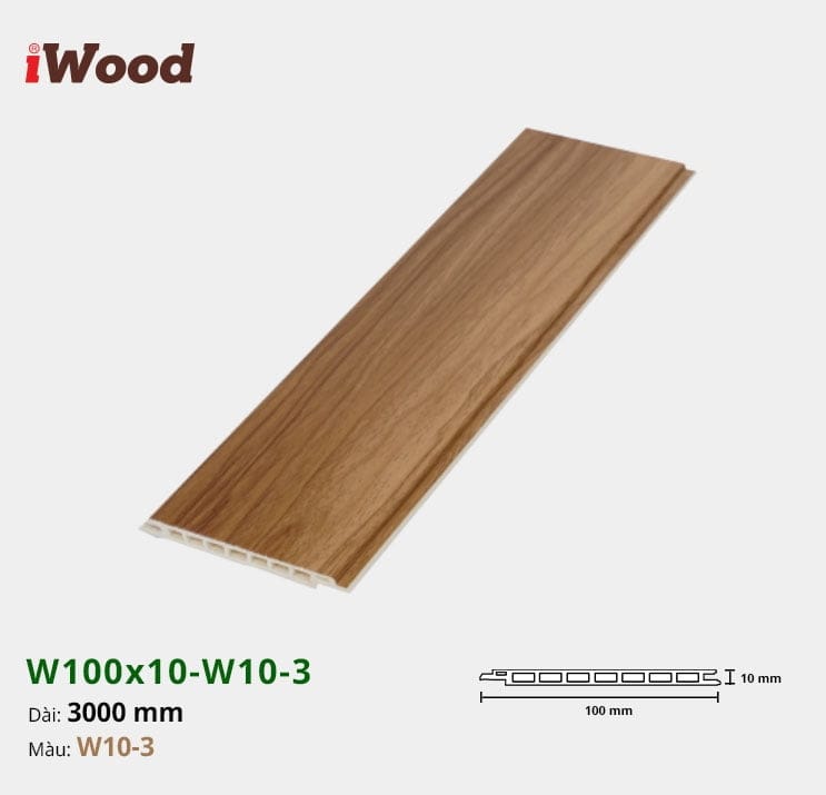 Tấm ốp iWood W100x10-W10-3