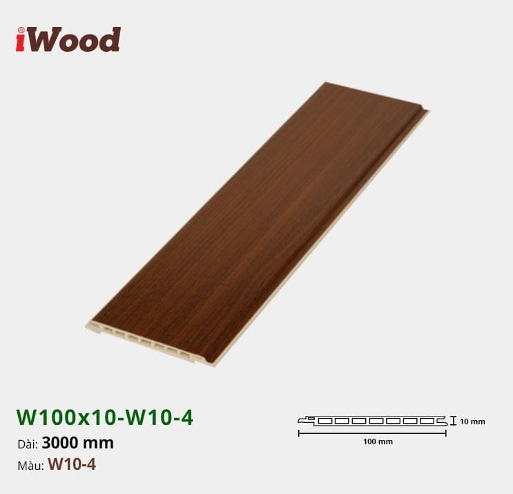 Tấm ốp iWood W100x10-W10-4