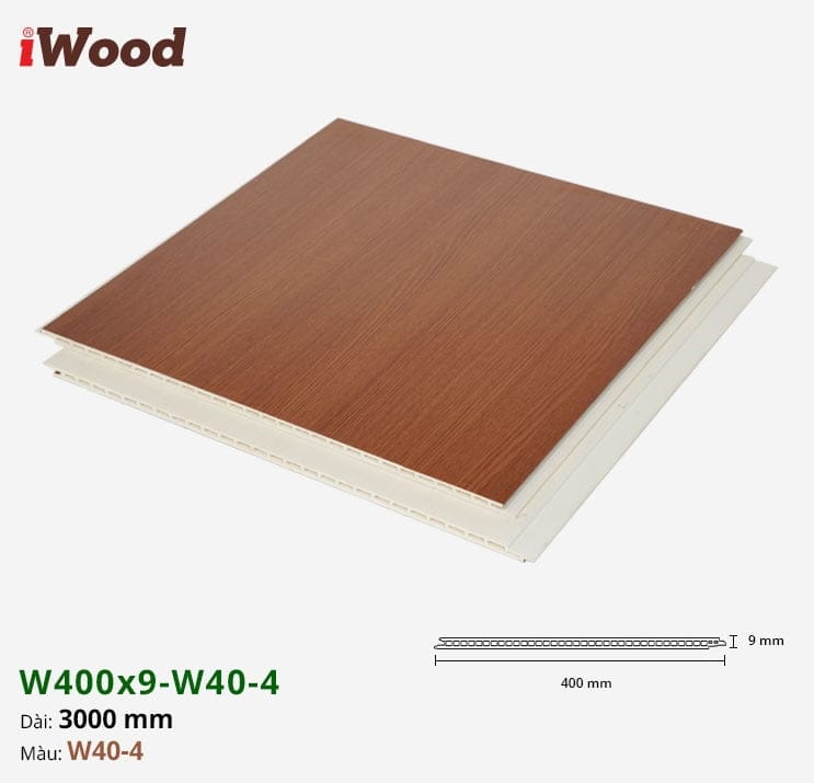 iWood W400x9-W40-4 Nano Wall Panel