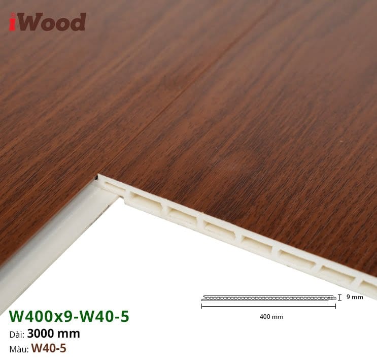iWood W400x9-W40-5 Nano Wall Panel