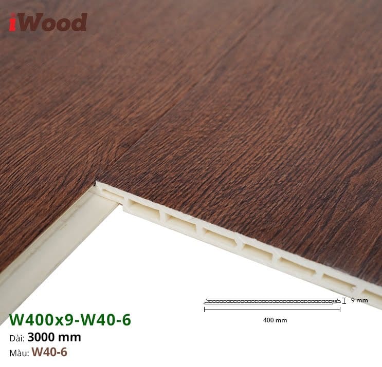 Iwood W400x9-W40-6 Nano Wall Panel