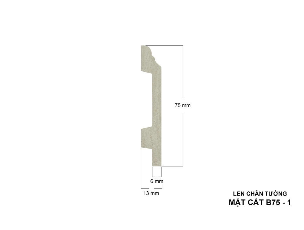 B75-2 Skirting Board