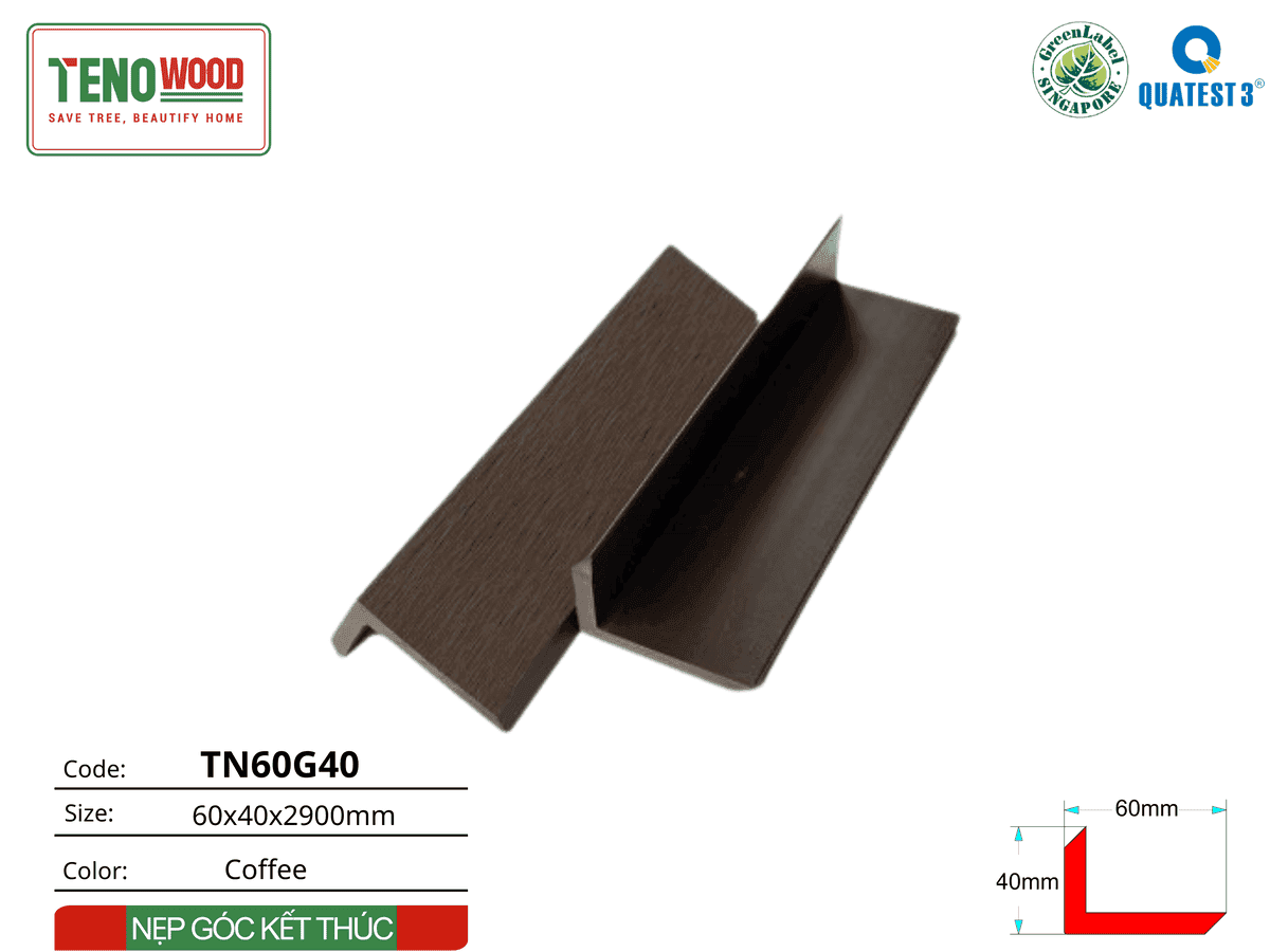Tenowood TN60G40 Coffee Trim