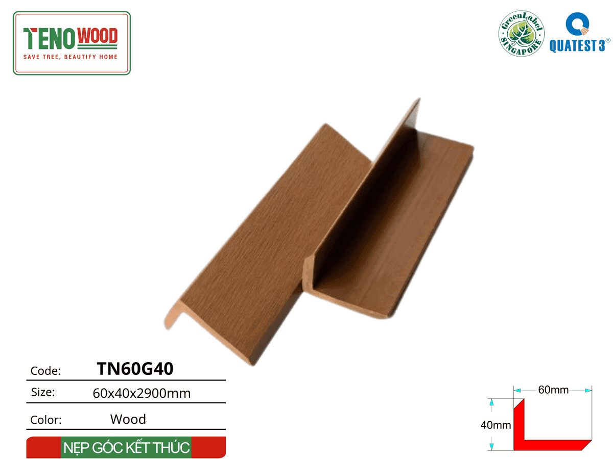 Tenowood TN60G40 Wood Trim