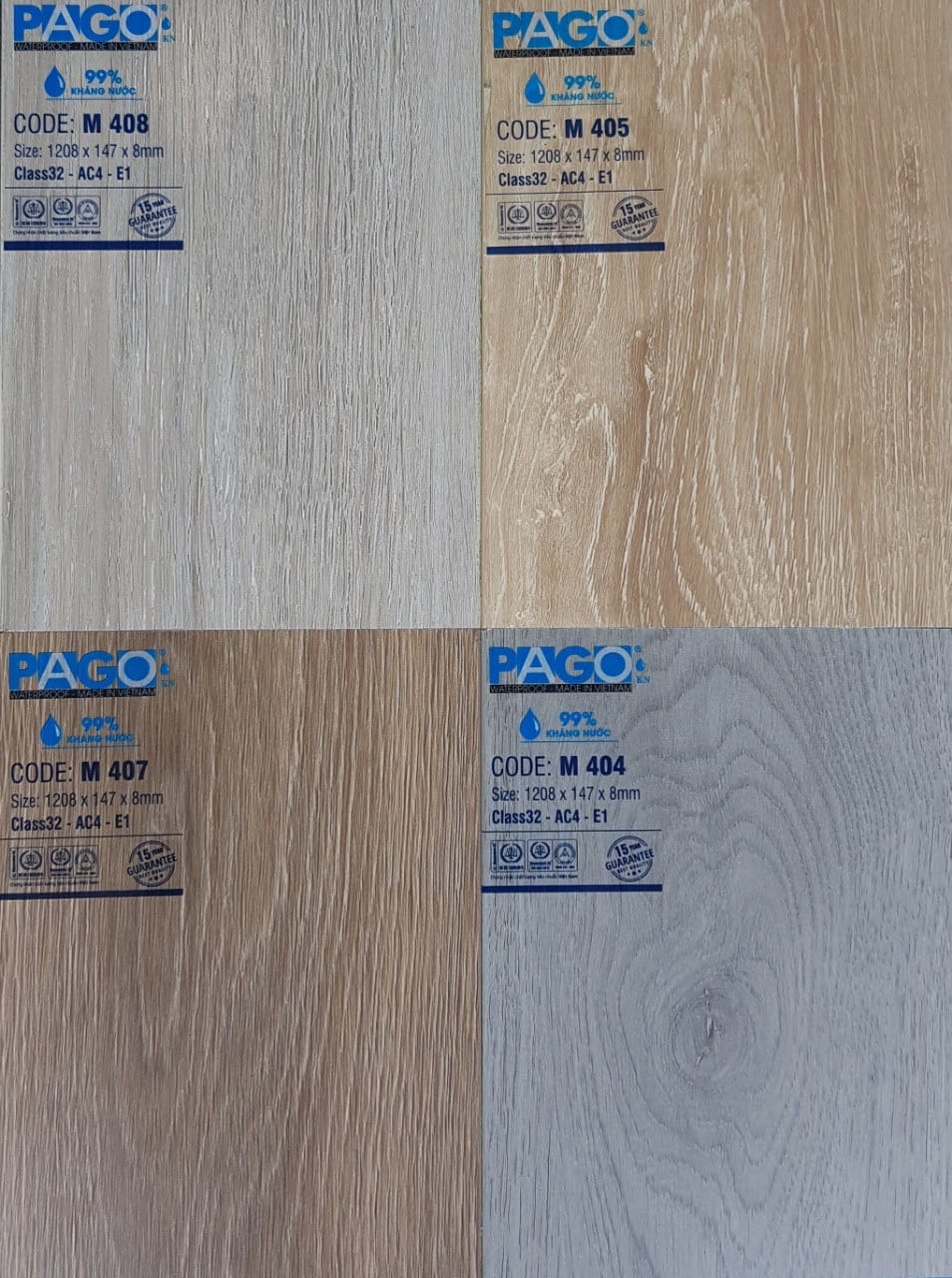 Pago Green Core Water-Resistant Laminate Flooring