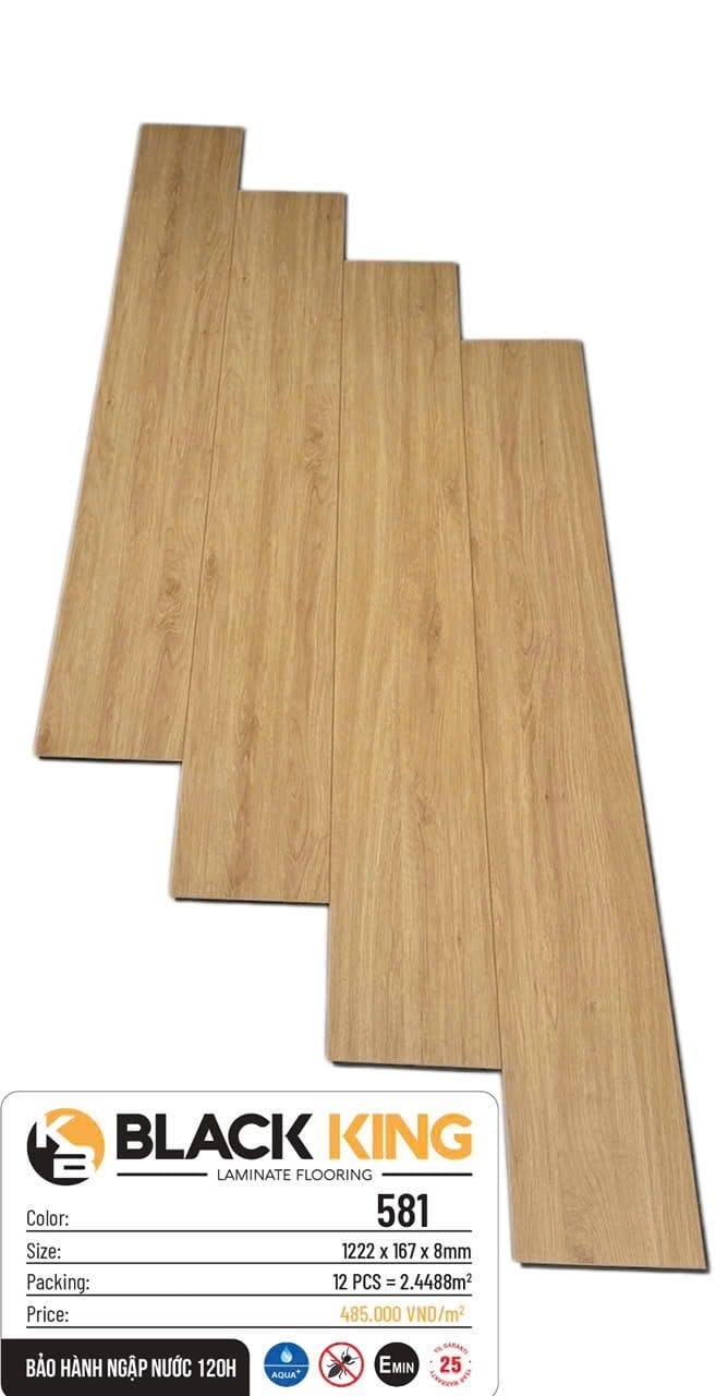 Sàn Gỗ Black King 581