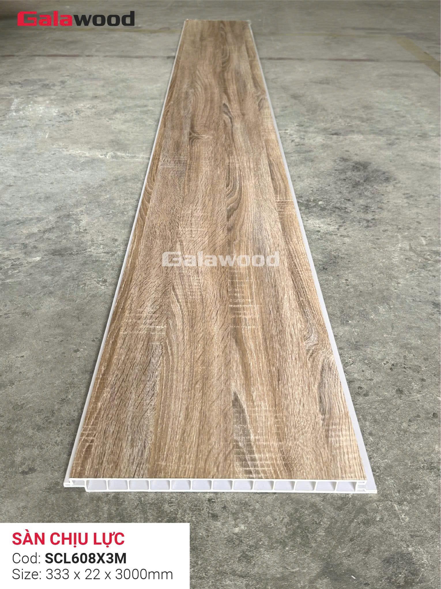 Galawood SCL608x3M Load-Bearing Vinyl Flooring