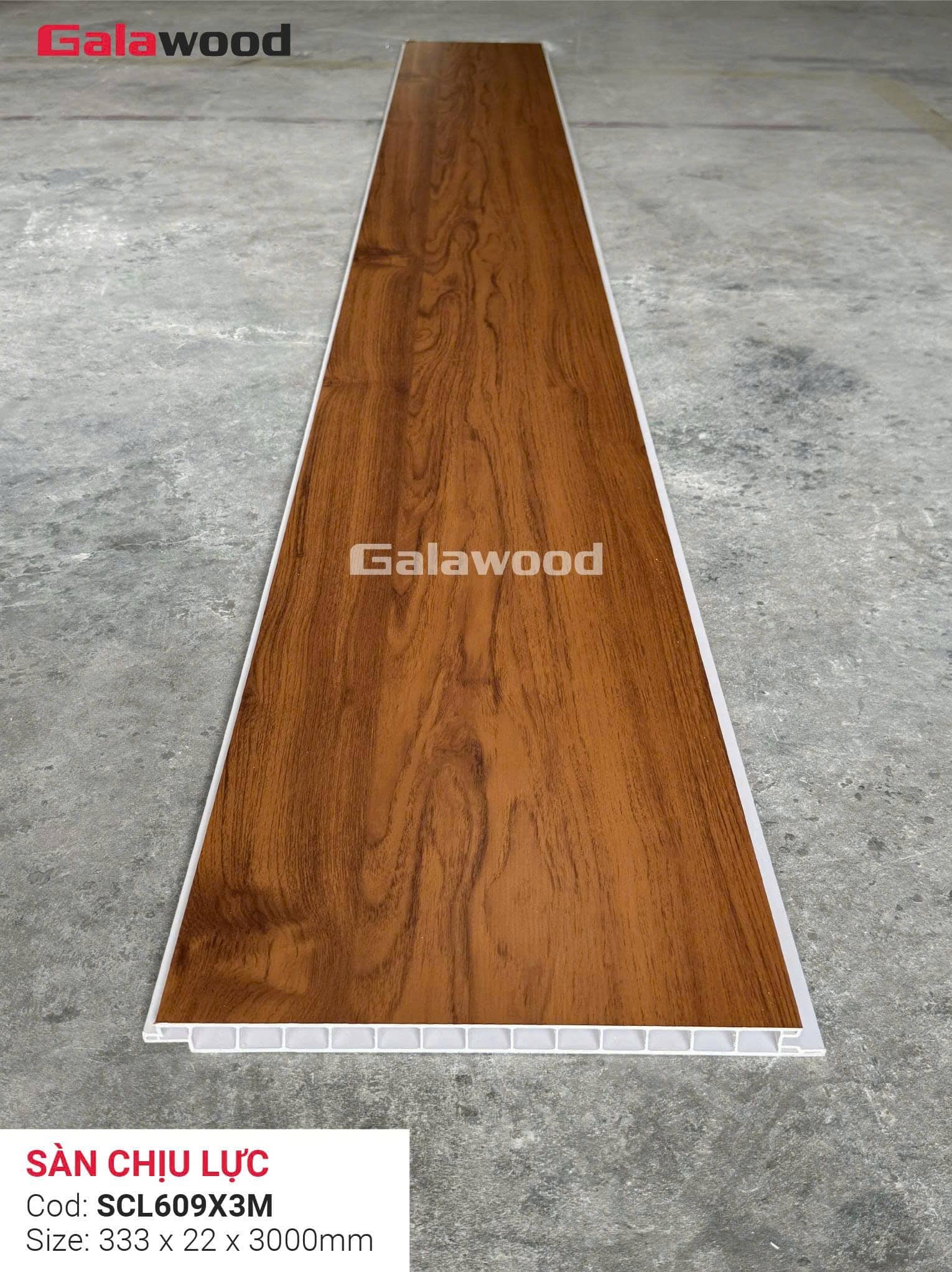 Galawood SCL609x3M Load-Resistant Vinyl Flooring