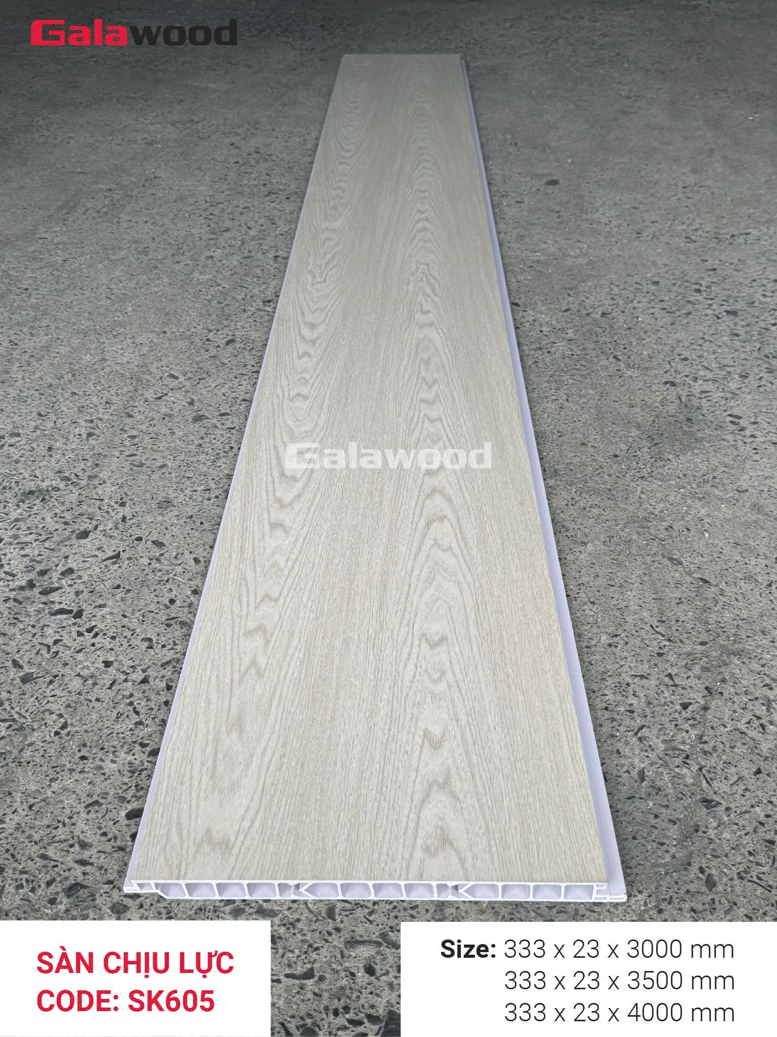 Galawood SK605 Load-Resistant Vinyl Flooring