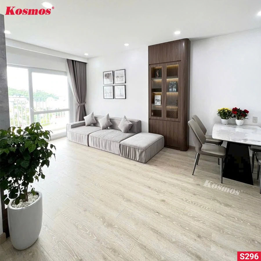 Kosmos 8mm Large Plank S296 Laminate Flooring T