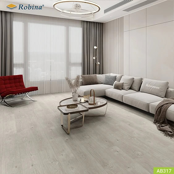 Sàn gỗ Robina 12mm bản lớn AB317